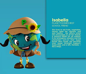 Precious Creative Planetton Character Isabella